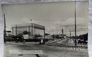 Wanha Helsinki postikortti (50) Mannerheimintie