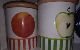 Keittiöpurkki 1,2l omena ja appelsiini Minna Immonen