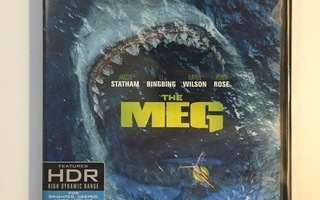 The Meg (4K Ultra HD + Blu-ray) Jason Statham (UUSI)
