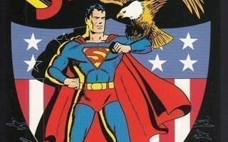 Fred Ray: Superman kotka käsivarrellaan (postikortti)