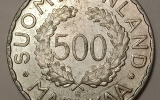 500 mk, v. 1952: Ylim. risu