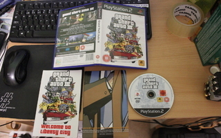 Grand Theft Auto III (PS2) (CIB) (SLES-50330)