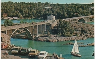 Naantali silta autoja 70-luku