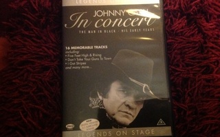 JOHNNY CASH- IN CONCERT  *DVD* R0