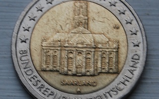 2 Euro Saksa 2009 Saarland