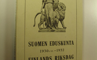 Suomen eduskunta 1930 - 1932