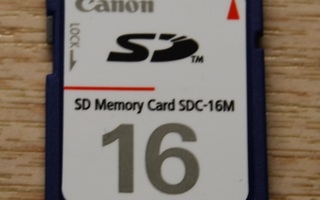 Canon 16 Mb Secure Digital, muistikortti
