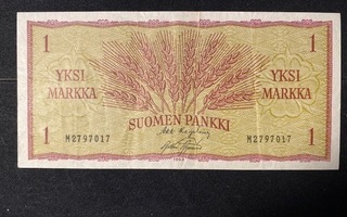 1 Markka 1963 M2797017 Kar-Asp Kl5