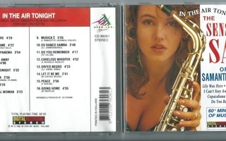 Samantha Blue In the air tonight the sensual sax cd