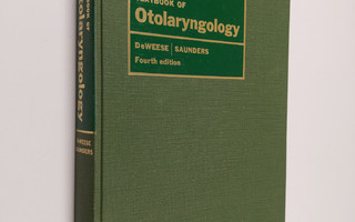 David D. DeWeese : Textbook of otolaryngology