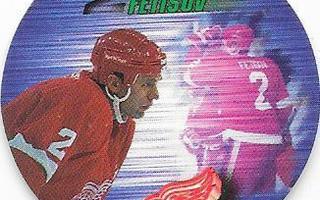 1995-96 NHL Pogs #100 Viacheslav Fetisov Detroit Red Wings