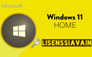 Windows 11 HOME Retail Lisenssi