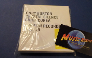 GARY BURTON / CHICK COREA - CRYSTAL SILENCE UUSI 4CD BOKSI