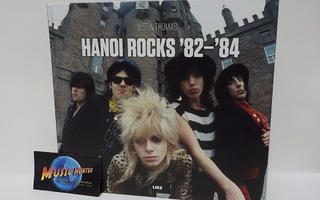 JUSTIN THOMAS - HANOI ROCKS '82-'84 KIRJA + NIMMARIT!