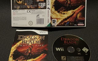 DRAGON BLADE WRATH OF FIRE Wii - CiB