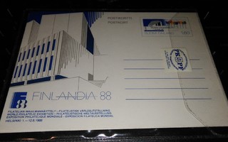 Finlandia 1988 F88 Ehiökortti pakkaus PK700/6