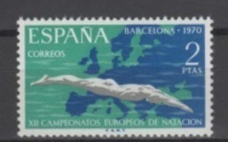 (SA0961) SPAIN, 1970 (European Aquatics Championships) MNH**