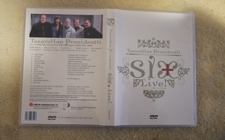 TASAVALLAN PRESIDENTTI - Six + Live! DVD