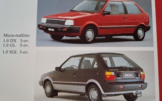 Nissan Micra -esite, 1986