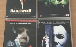 Halloween 1,3,4 & 5