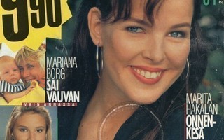Anna n:o 34 1990 Jane Fonda 2. osa. Mariana Borg sai vauvan