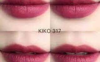 Kiko Milano Velvet Passion Matte Lipstick  317