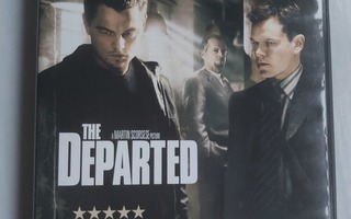 THE DEPARTED - DiCaprio, Matt Damon, Jack Nicholson, Mark Wa
