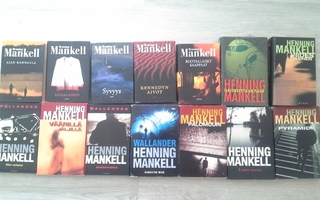 Henning Mankell 14 kpl kirjaa. Talvilukemista!