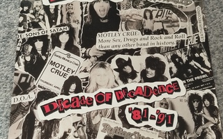 Mötley Crüe: Decade of Decadence lp