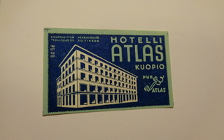 TT-etiketti Hotelli Atlas, Kuopio