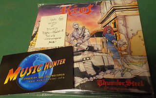 RIOT - THUNDERSTEEL UUSI CD + DVD (W)