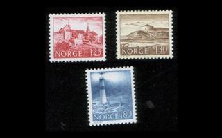 Norja 739-41 ** Käyttösarja rakennuksia (1977)