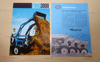 Ford 3000 traktoriesite suomenkielinen