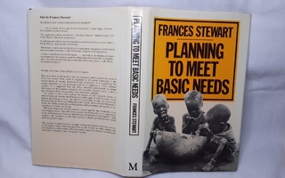 Planning to Meet Basic Needs Frances Stewart kirja