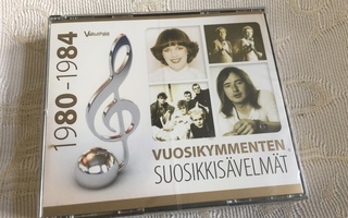 Vuosikymmenten Suosikkisävelmät 1980-1984 (3-CD, UUSI)