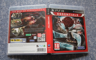 PS3 : Bayonetta - Essentials Slipcover julkaisu