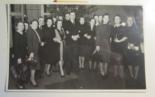 valokuva Ravintola Vanha Robert n. 1938 joulujuhlat