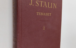 J. V. Stalin : Teokset 2 : 1907-1913