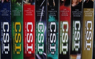 CSI (Las Vegas) kaudet 1-8 DVD boxit