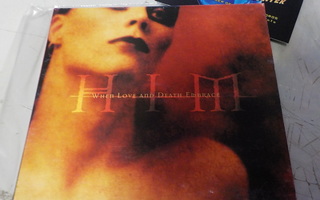HIM - WHEN LOVE AND DEATH EMBRACE M-/M- CDS