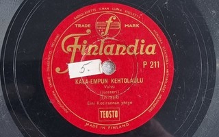Savikiekko 1954 - Justeeri eli Kauko Käyhkö -Finlandia P 211