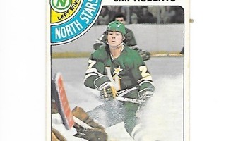 1978-79 OPC #342 Jim Roberts Minnesota North Stars