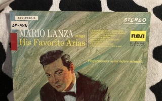 Mario Lanza – Mario Lanza Sings His Favorite Arias LP