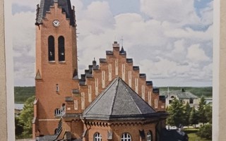 Nässjö,  Nässjön kirkko, väripk, p. 1945 kulk. Suomi