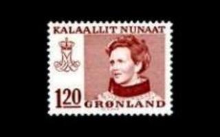 Grönlanti 107 ** Margrethe typ II 1,20 kr (1978)