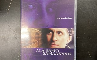 Älä sano sanaakaan (special edition) DVD