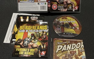 Borderlands Game Of The Year Edition PS3 - CiB