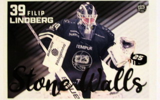 Filip Lindberg TPS Cardset 2023-24 Stone Walls