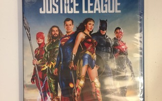 Justice League (Blu-ray) Ben Affleck (2017) UUSI