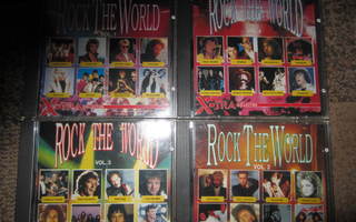 Rock the world sarja 1-4 CD:t